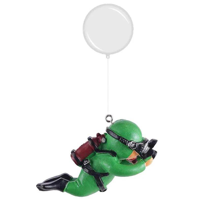 Mini Diver Glow Aquarium Decor with Floating Ball - My Store