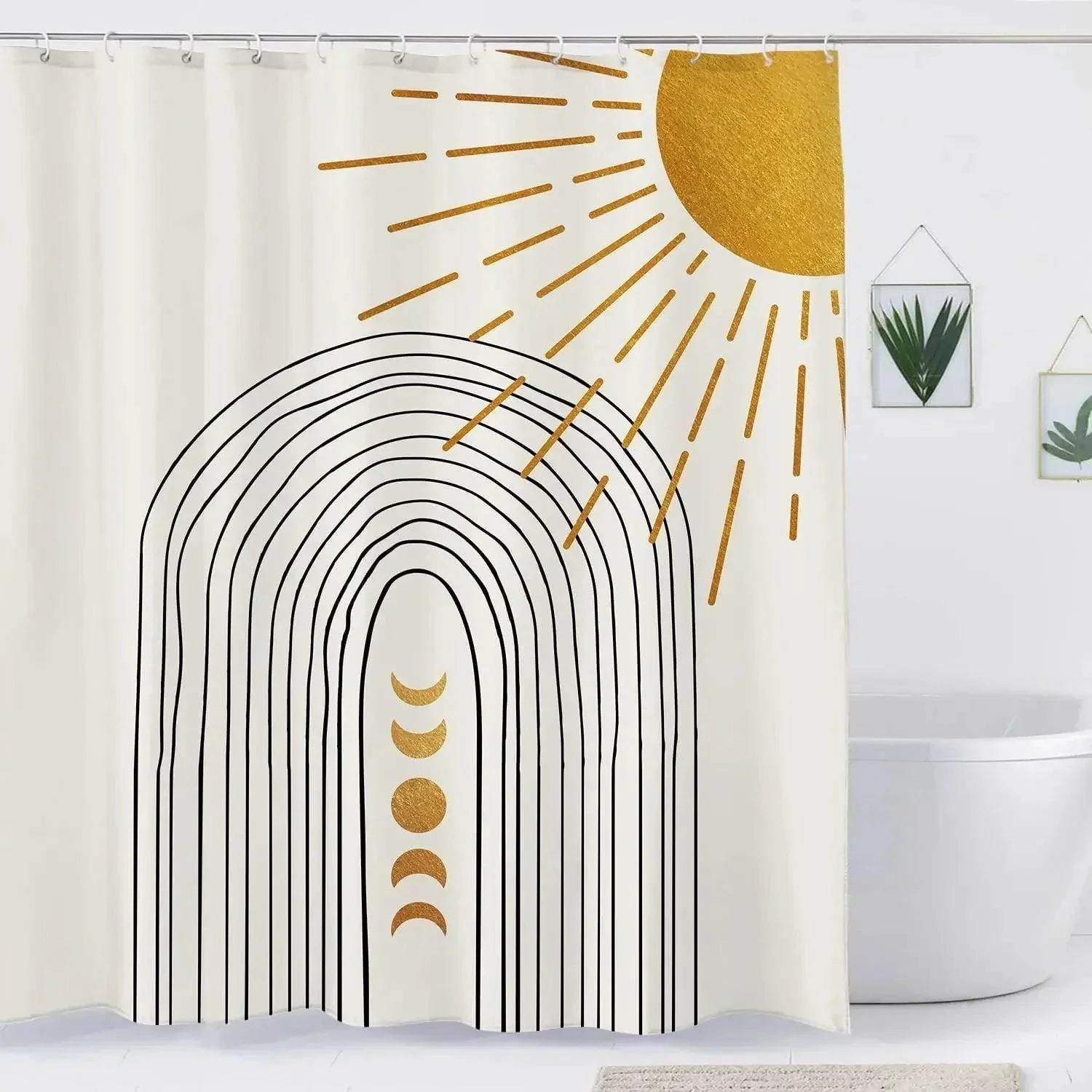 Bohemian Geometric Shower Curtain - My Store