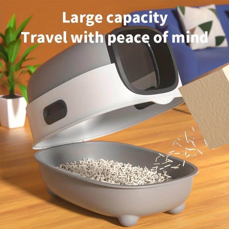 Closed Cat Litter Box, Foldable Design - My Store
