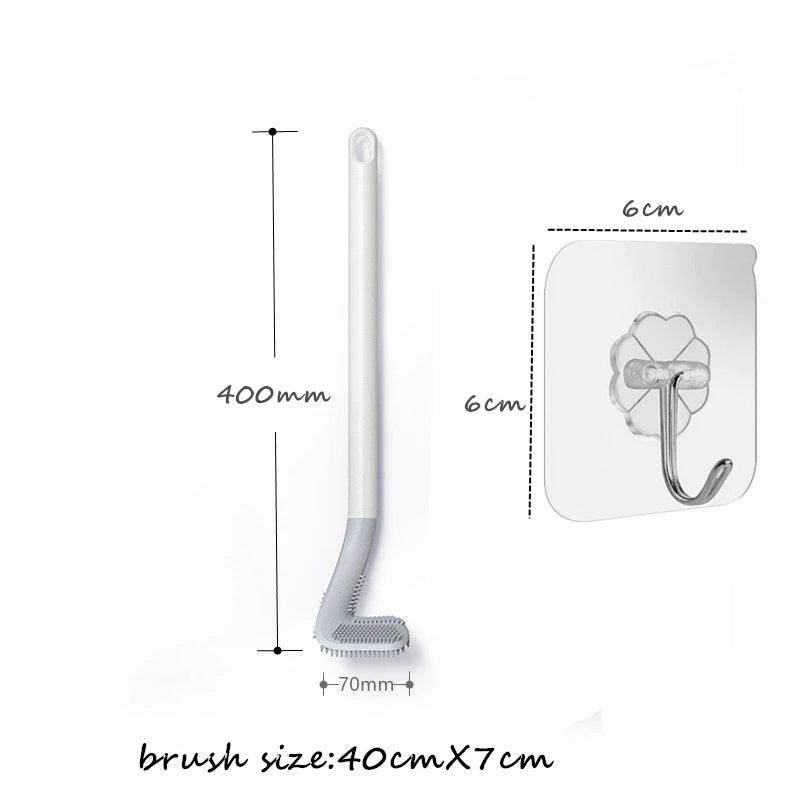 Toilet Cleaning Silicone Brush - My Store