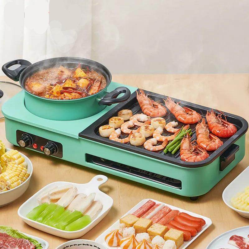 3-in-1 Electric Hot Pot & Grill - My Store