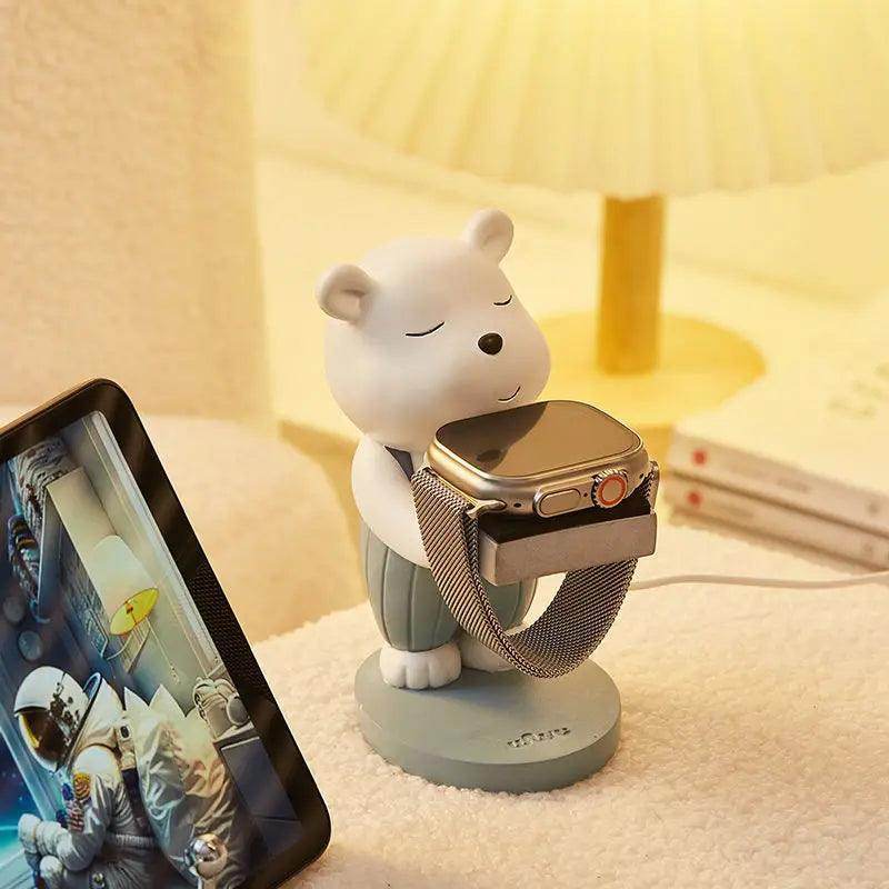 Creative Cute Bear Apple Watch Stand - My Store