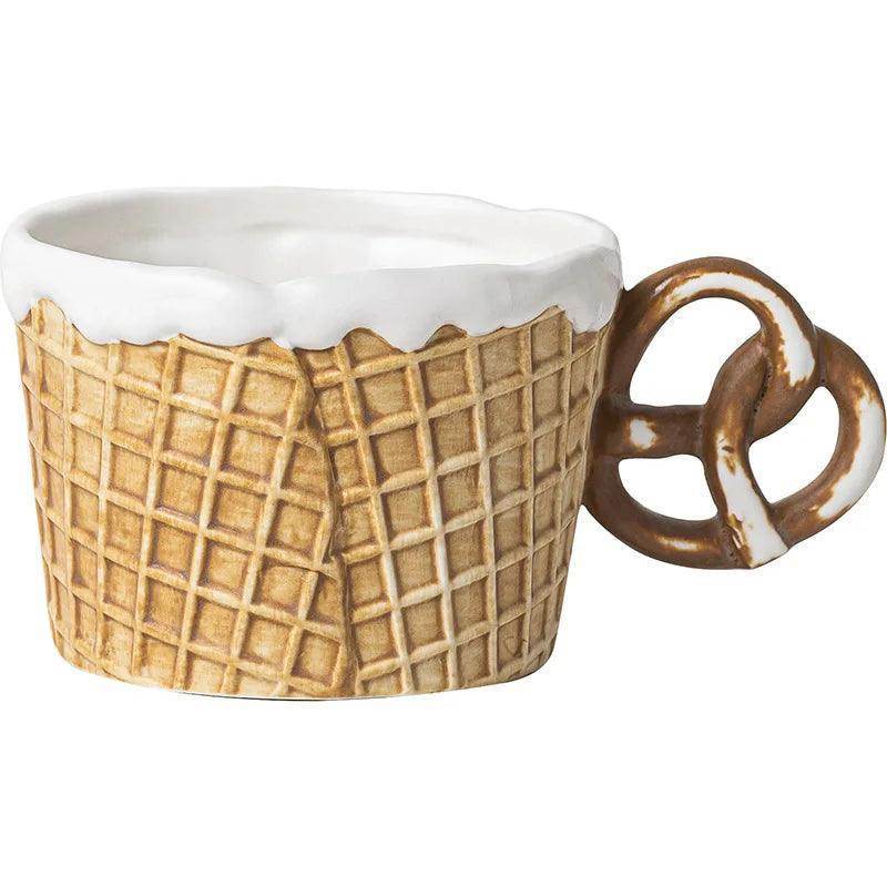 Creative Ceramic Cookie Water Cup - My Store