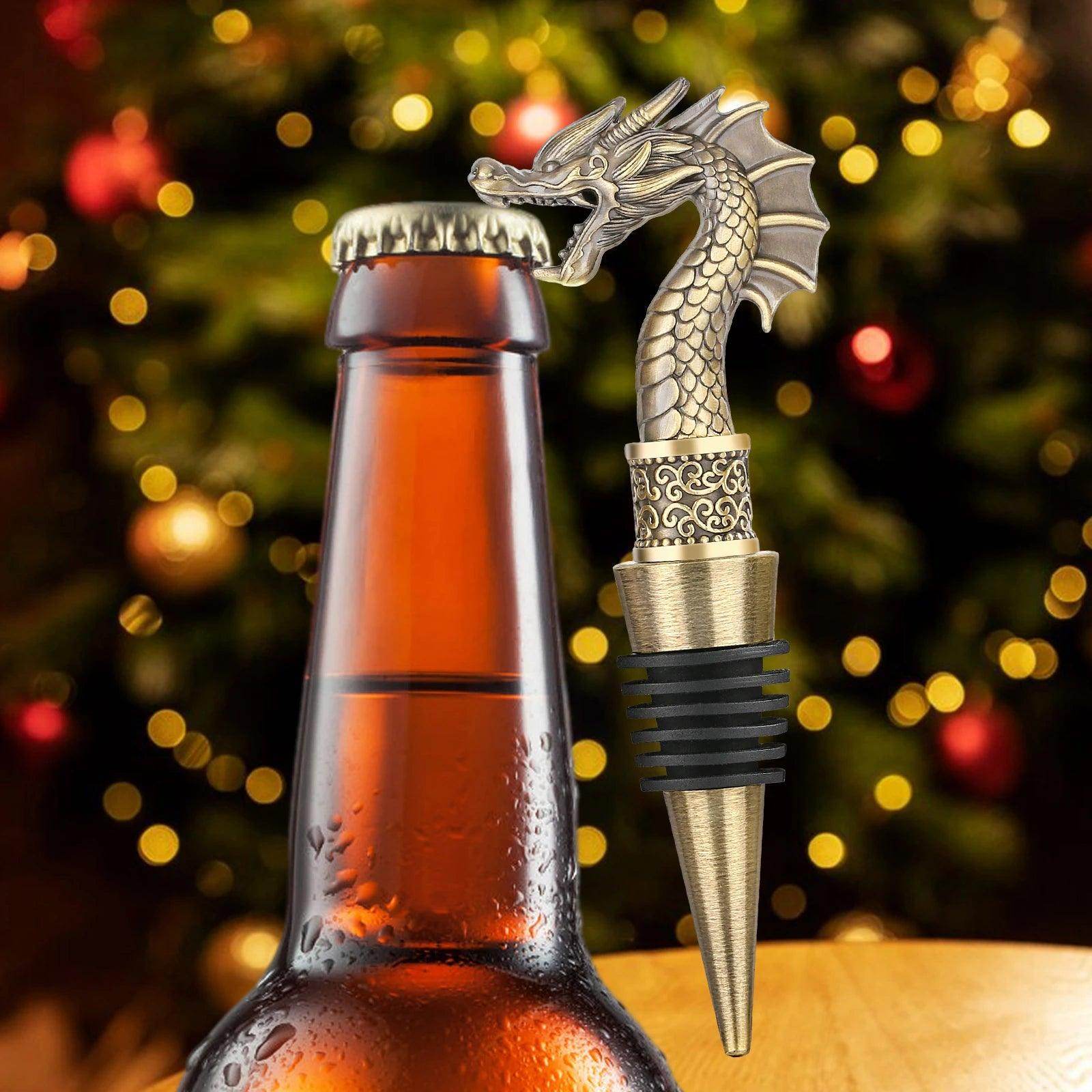 Dragon Head Wine Stopper & Bottle Opener - My Store