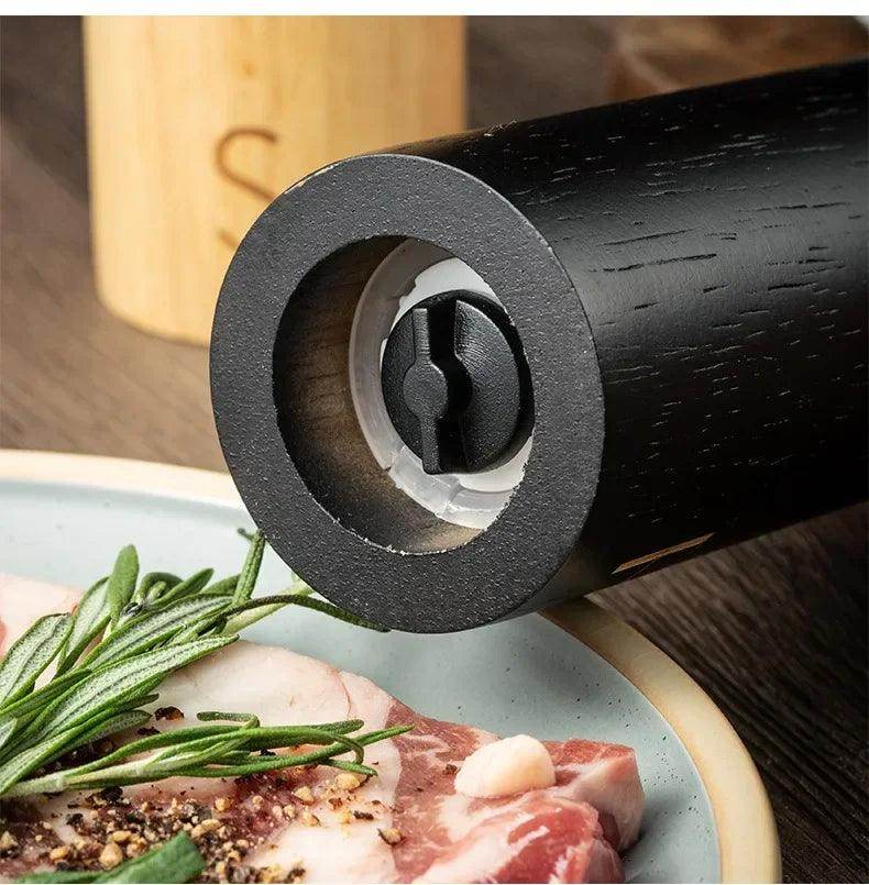 Wooden Salt & Pepper Grinder Set - My Store