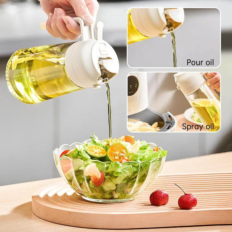 2-in-1 Oil Spray Bottle for Kitchen - My Store