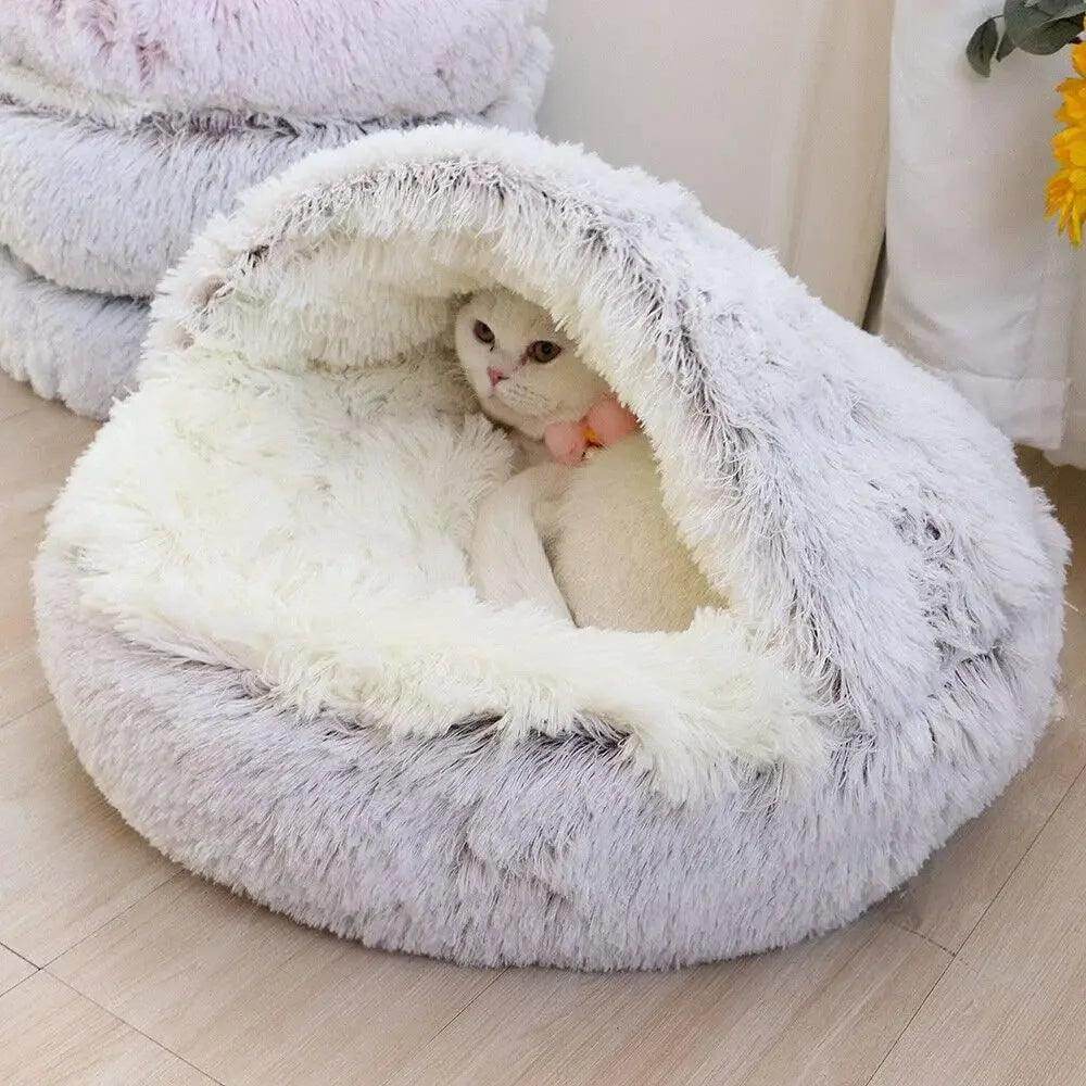Soft Plush 2-in-1 Pet Bed - My Store