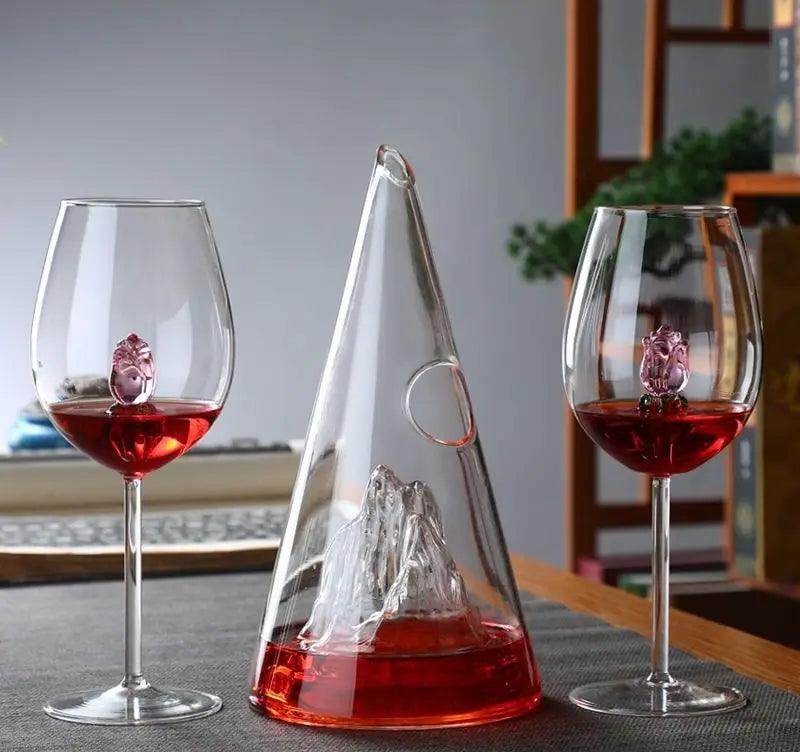 Unique Borosilicate Glass Wine Decanter - My Store