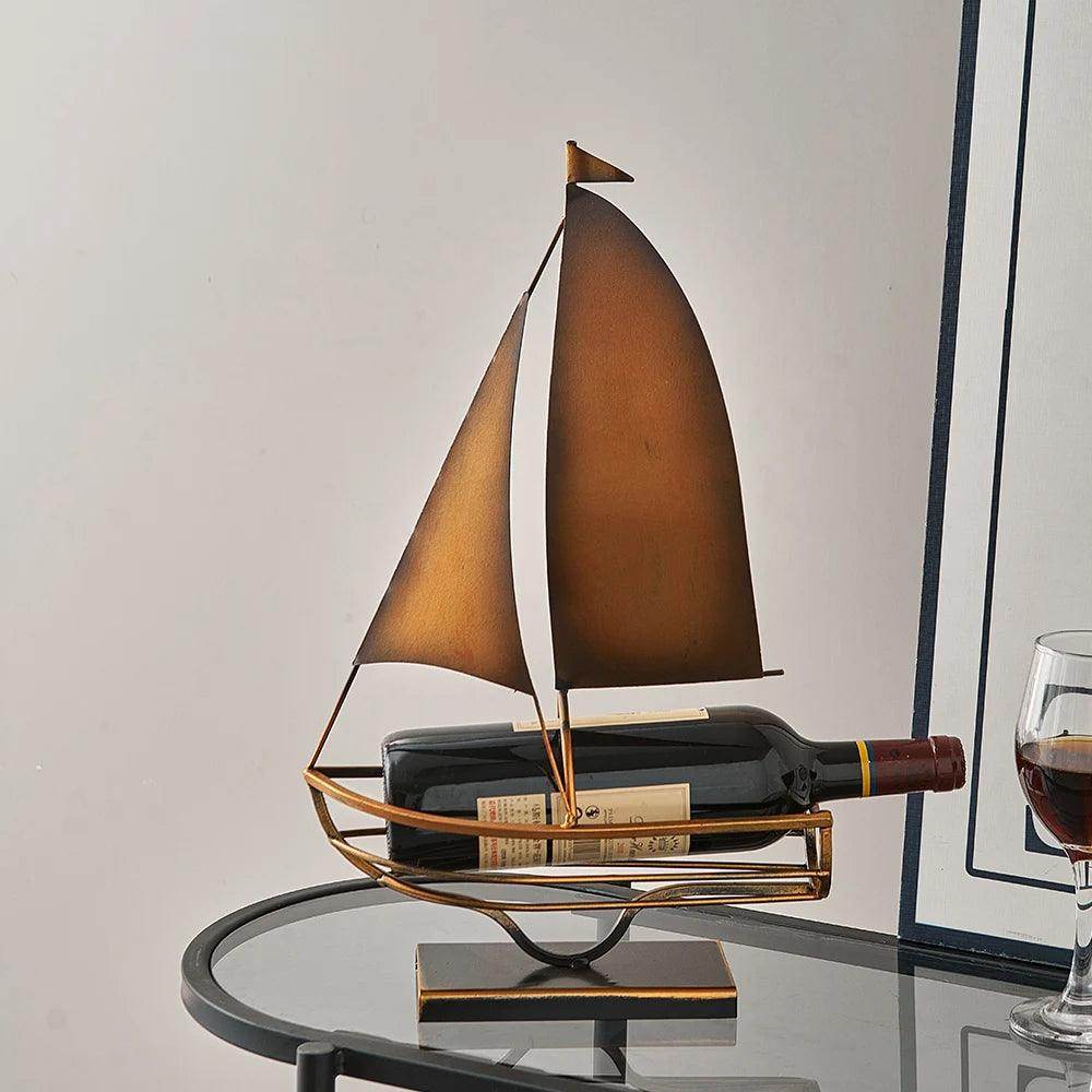 Retro Smooth Sailing Wine Rack - My Store