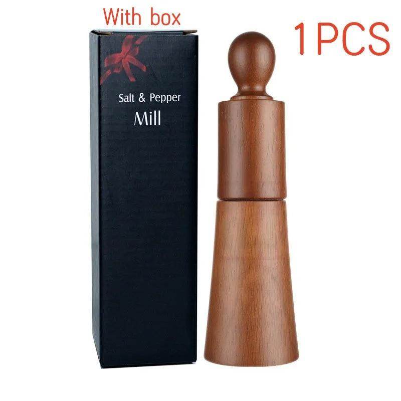 Manual Oak Wood Pepper Grinder Set - My Store
