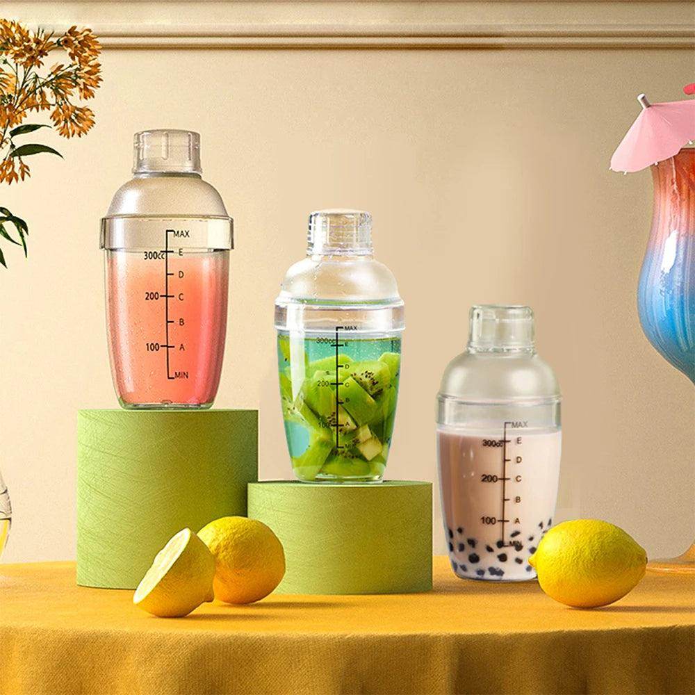 Plastic Cocktail Shaker with Measurement Scales - My Store