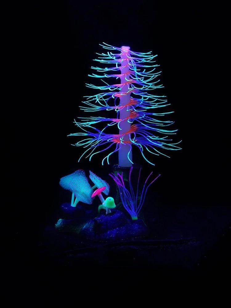 Glowing Coral Branch Aquarium Decor - My Store