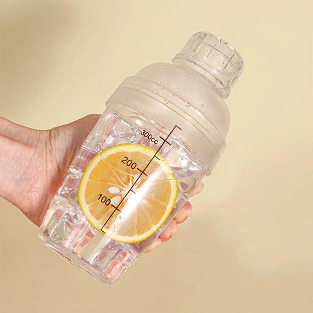 Plastic Cocktail Shaker with Measurement Scales - My Store