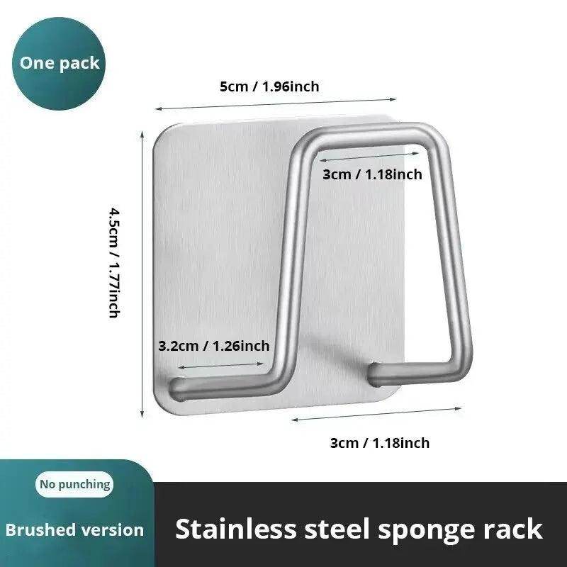 Stainless Steel Sink Sponge Rack -  - My Store