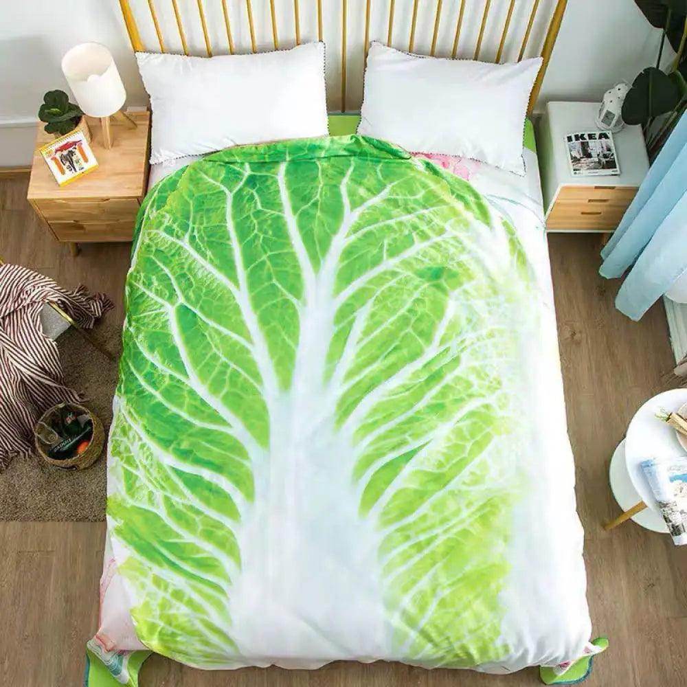 Double-Sided Flannel Cabbage Blanket - My Store