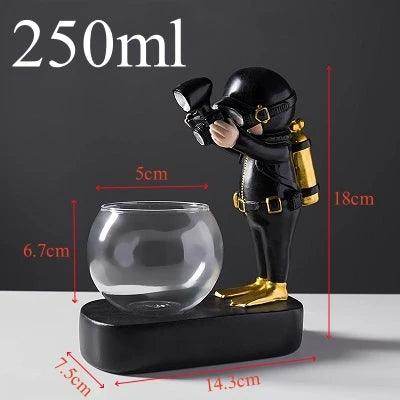 Creative Astronaut Glass - 250ml - My Store