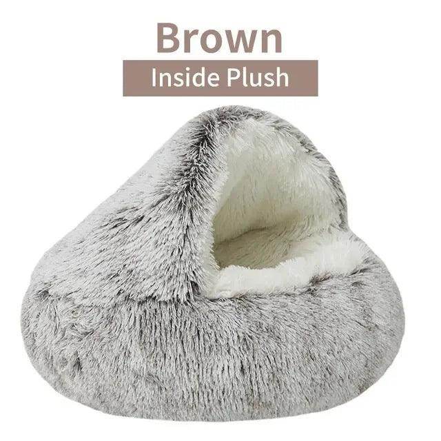 Soft Plush 2-in-1 Pet Bed - My Store