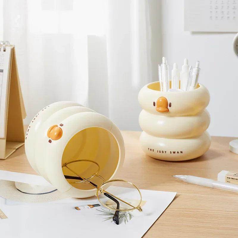 Cute Cartoon Round Pencil Holder - My Store