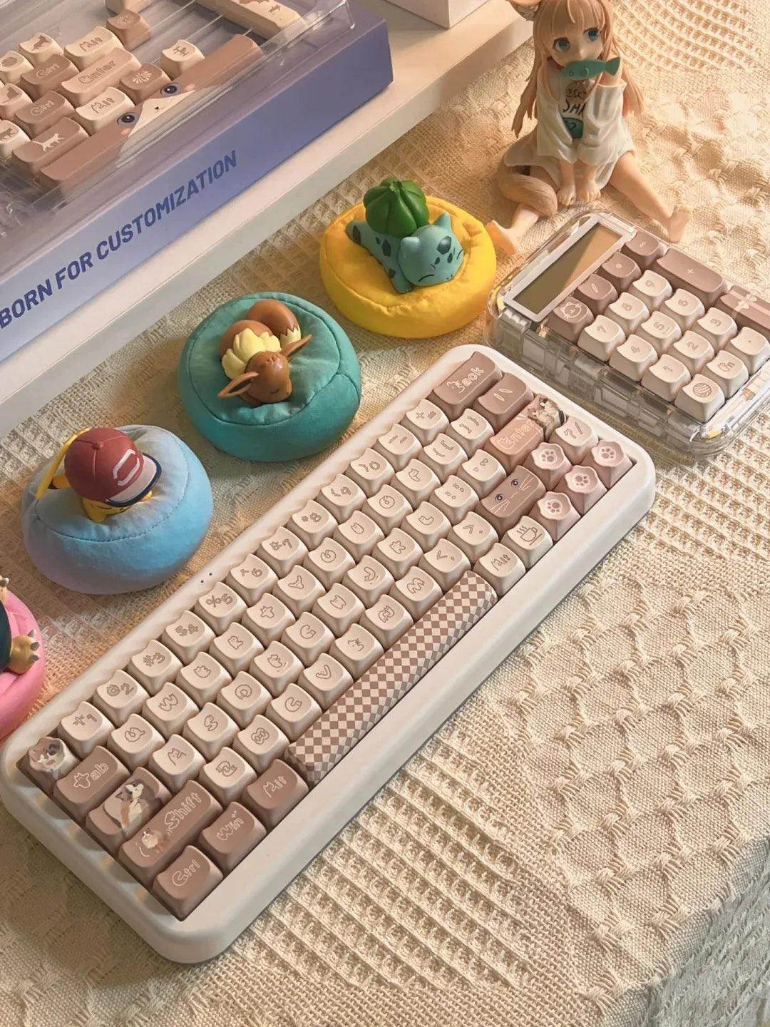 Cute Meow Keycaps - My Store