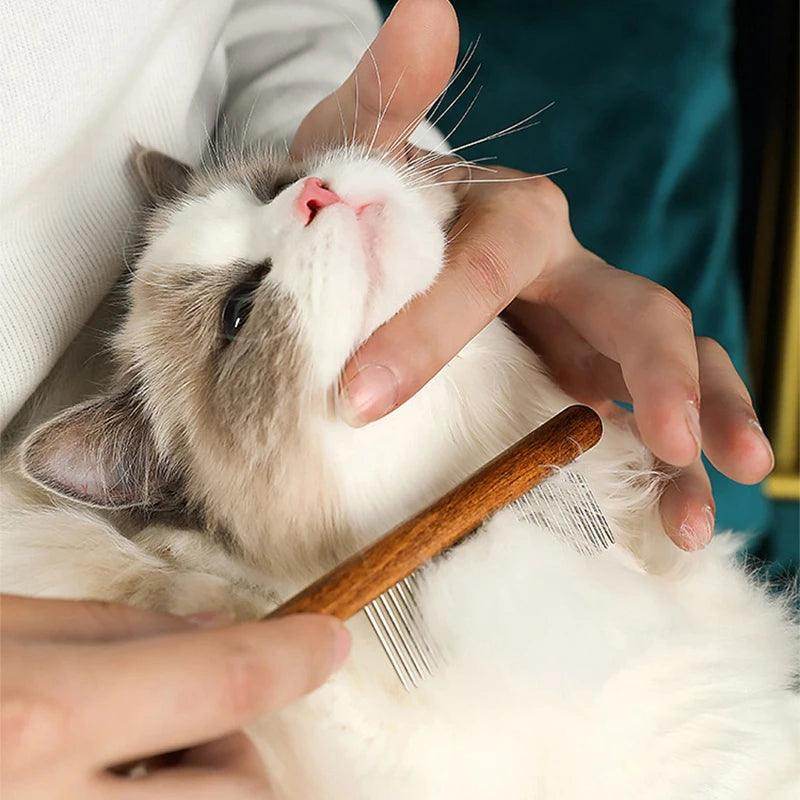 Cat Comb Stainless Steel Pet Hair Remover - My Store