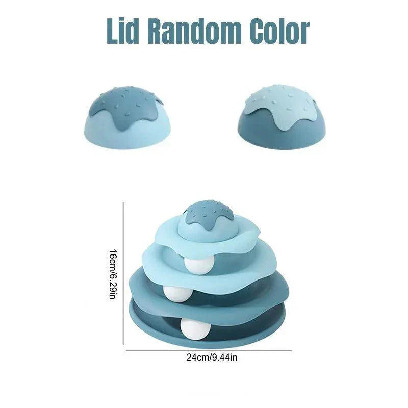 Four-layer Ball Cat Turntable Toy - My Store