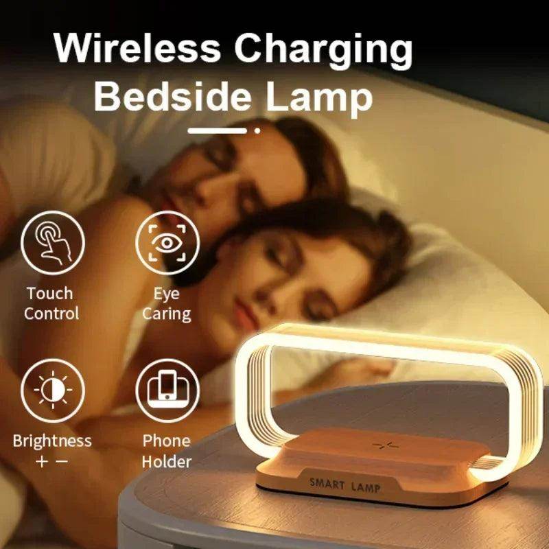 Quick Charge Wireless Charger with LED Lamp - My Store