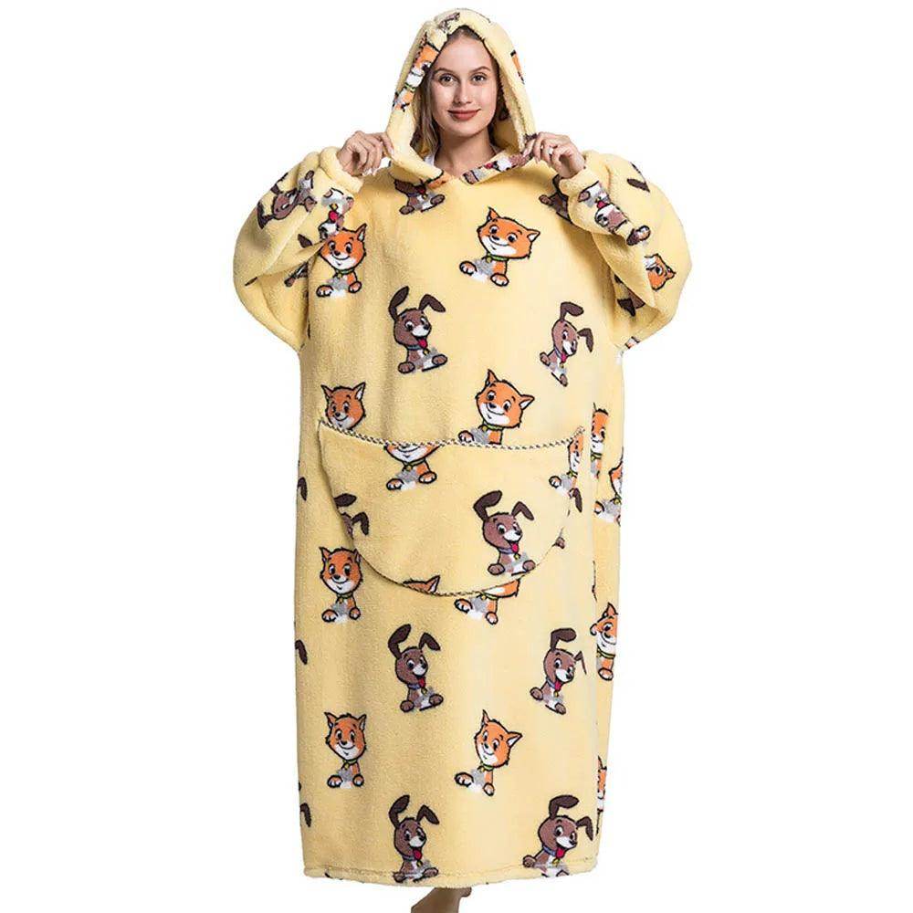 Oversized Wearable Blanket Hoodie - My Store