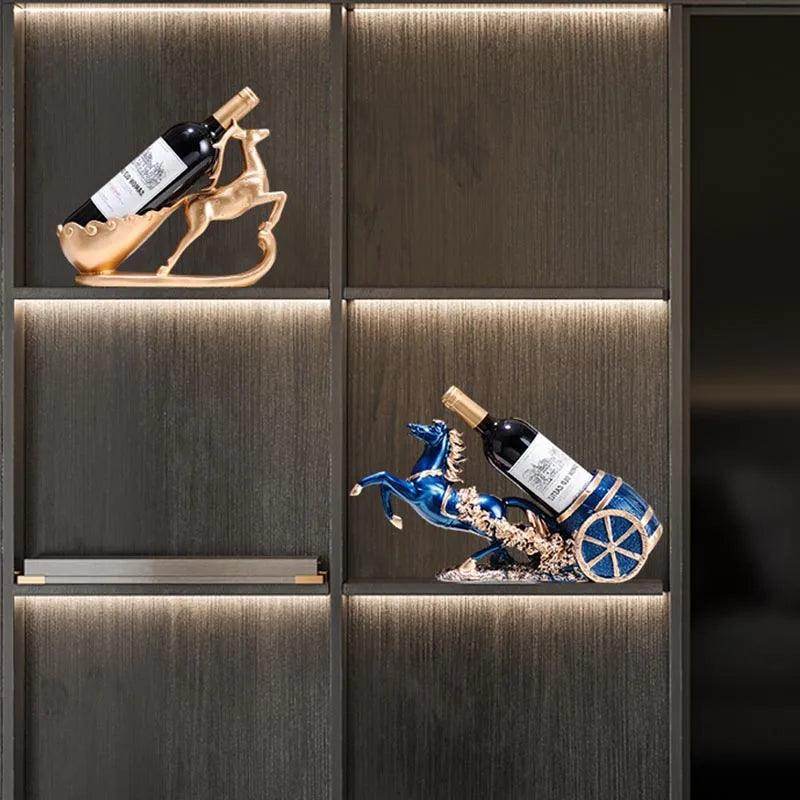 Creative Swan Wine Rack - My Store