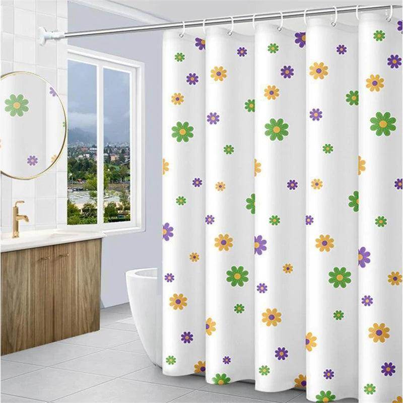Thickened Waterproof Shower Curtain with Partition - My Store