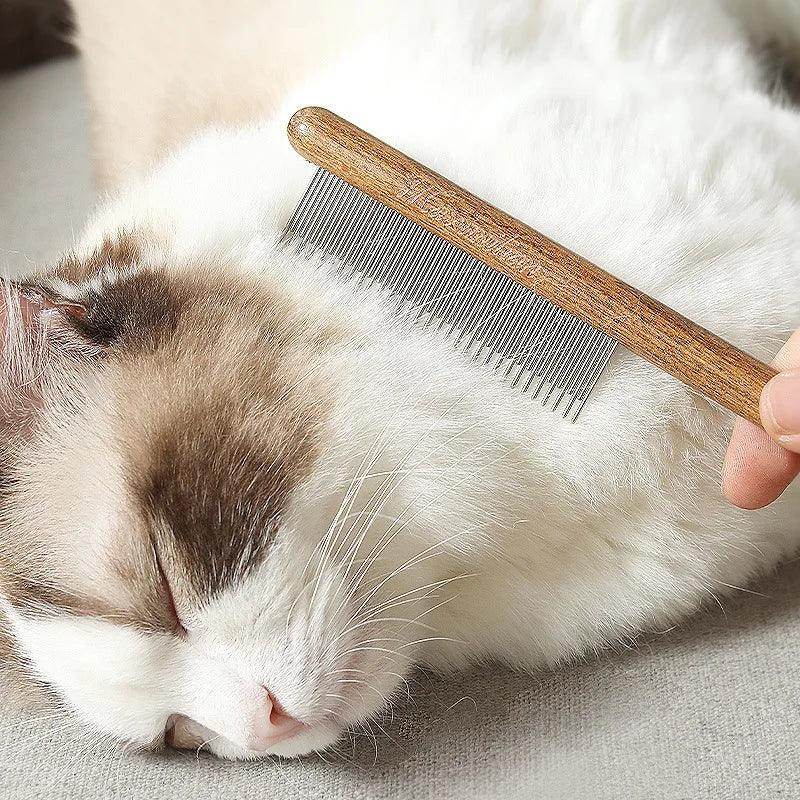 Cat Comb Stainless Steel Pet Hair Remover - My Store