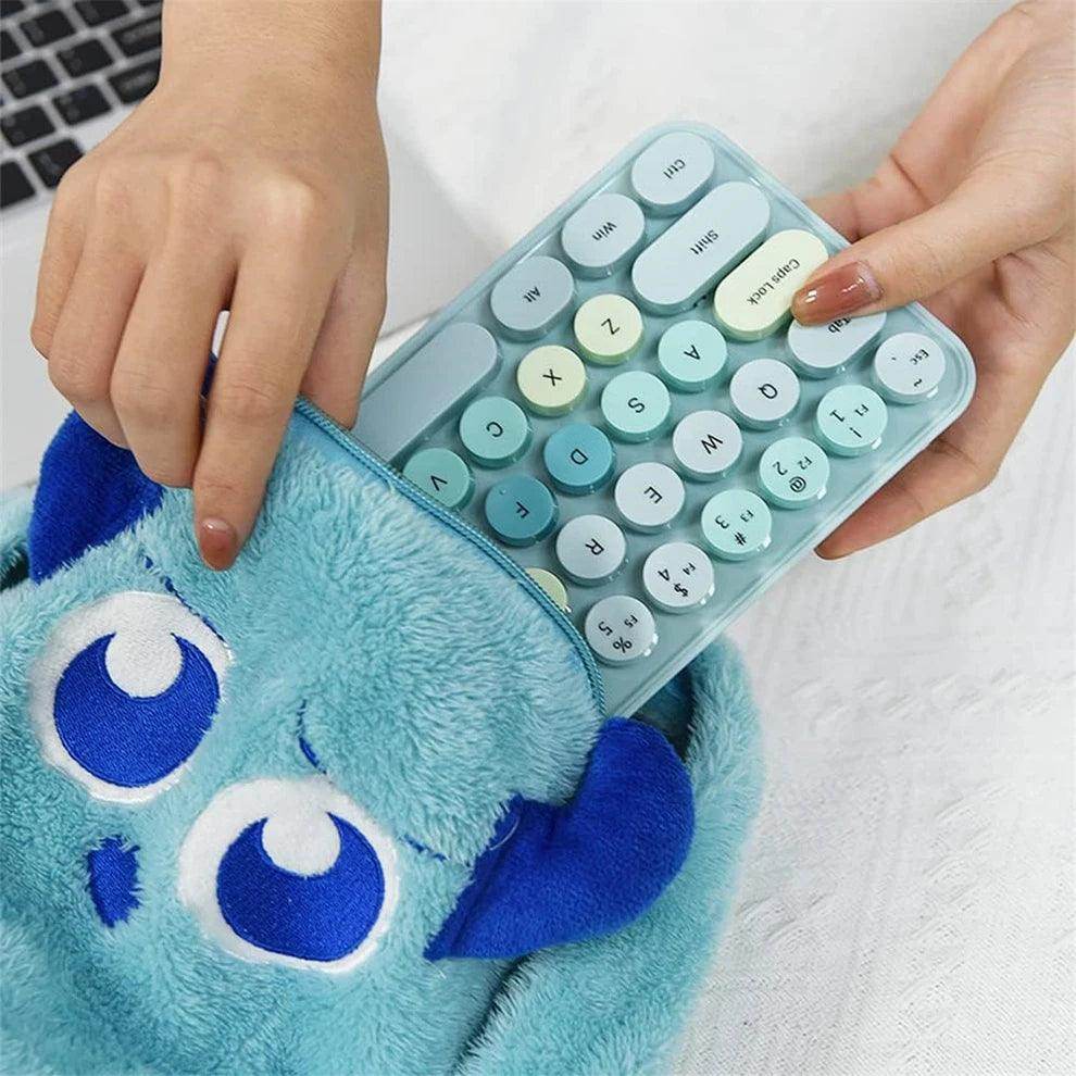 Colorful Wireless Keyboard and Mouse Ergonomic - My Store