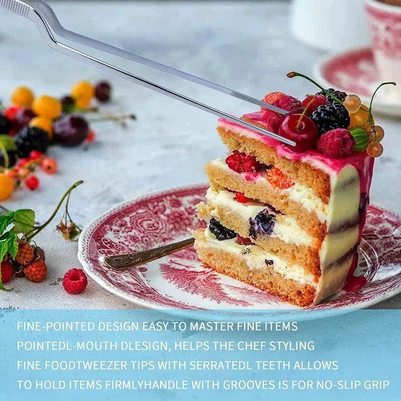 Stainless Steel Kitchen Tweezer Set - My Store