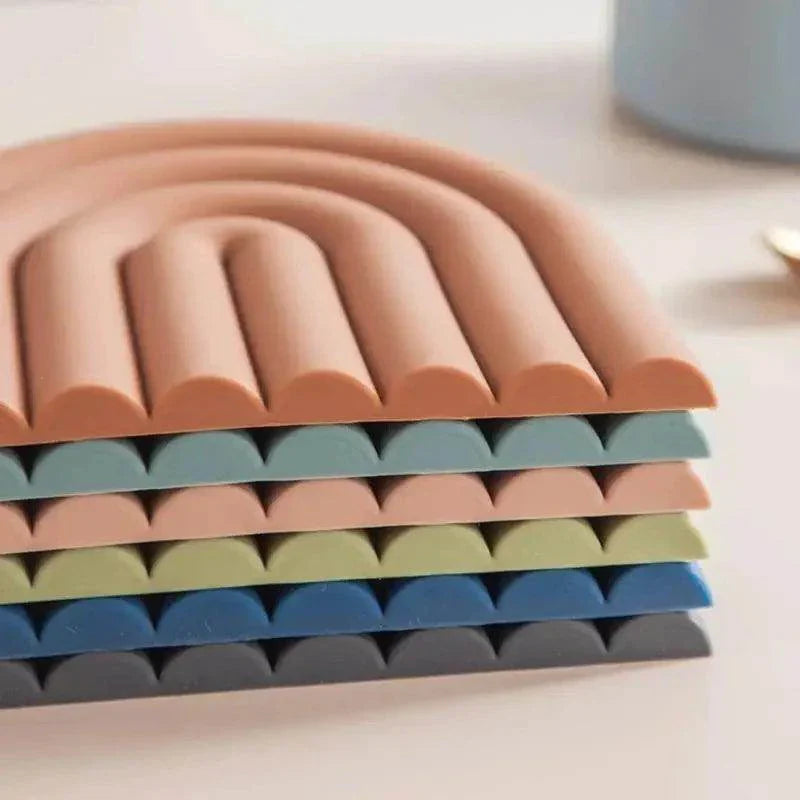 Rainbow Silicone Heat-Resistant Placemat - My Store