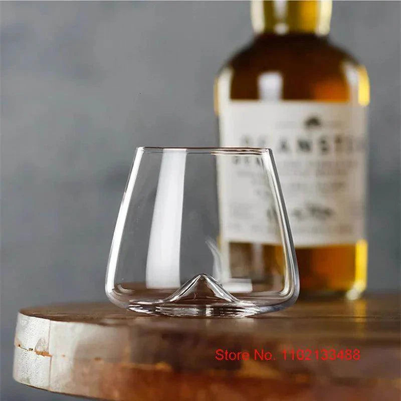 Retro Vortex Whiskey Glass - My Store