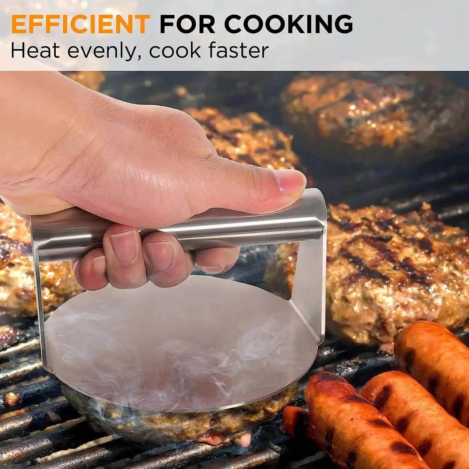 Stainless Steel Hamburger Press - My Store