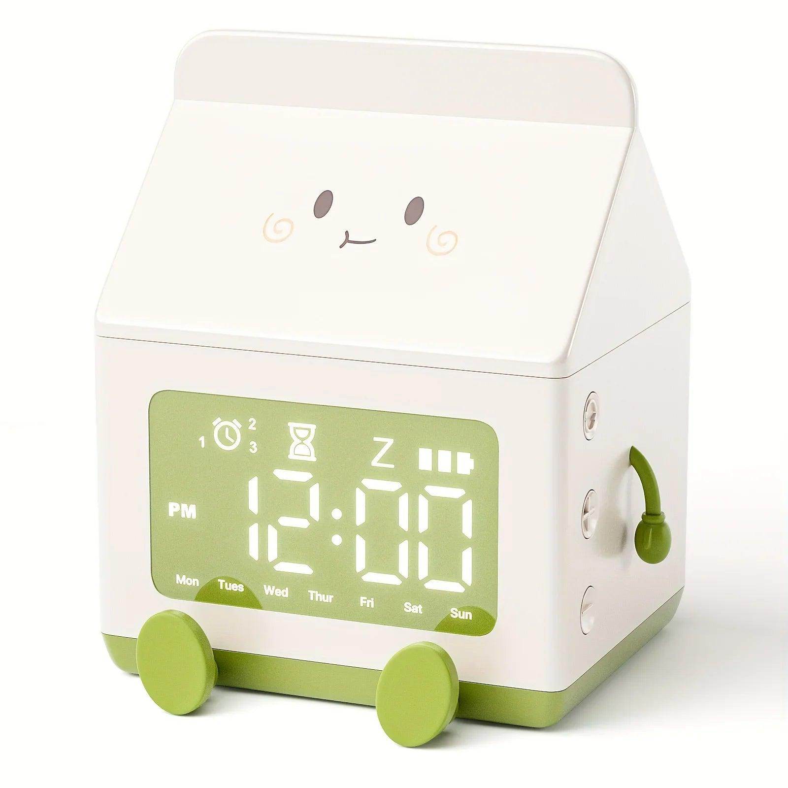 Milk Box Mini Alarm Clock - My Store