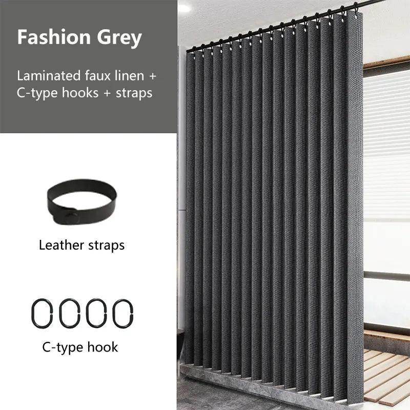 Multi-Color Thick Waterproof Shower Curtain - My Store