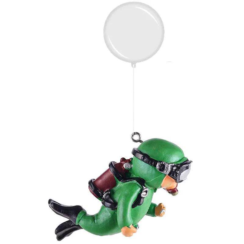 Mini Diver Glow Aquarium Decor with Floating Ball - My Store