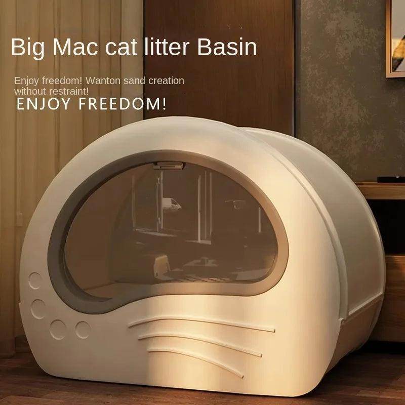 Fully Enclosed Drawer Type Cat Litter Box - My Store