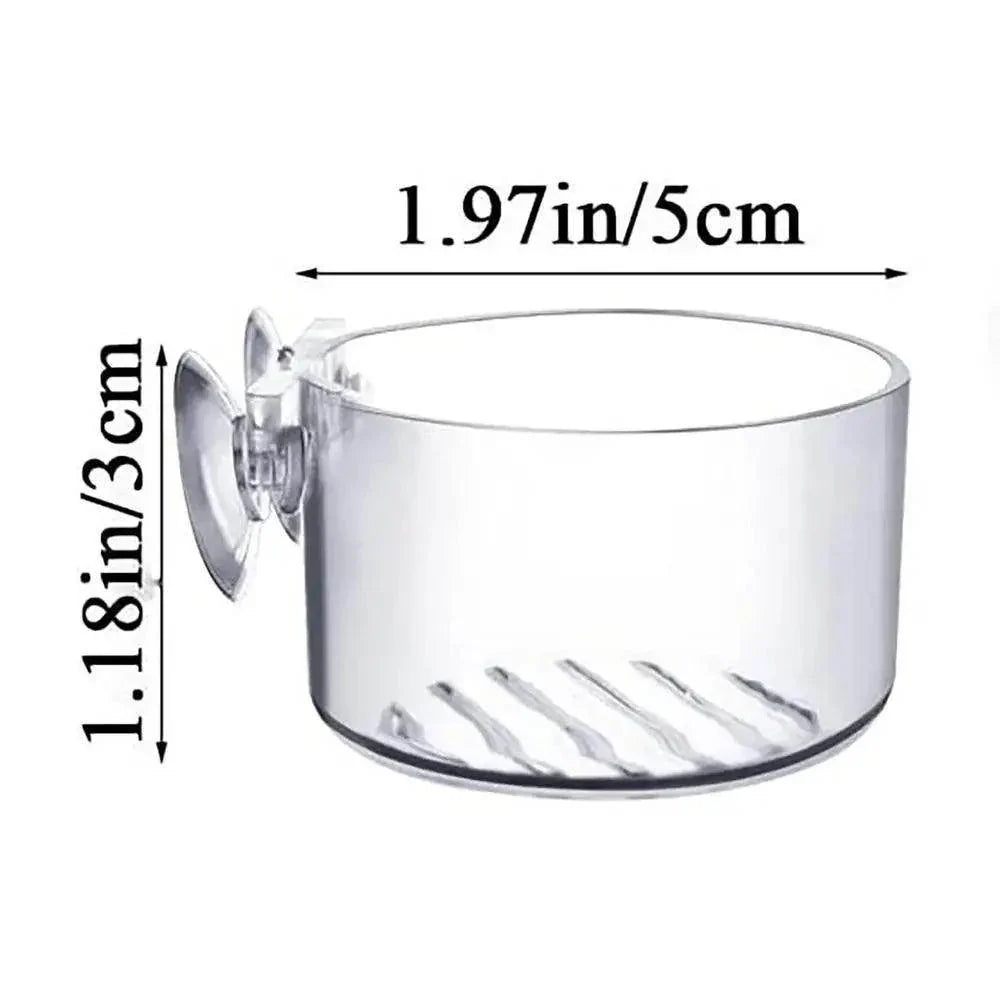 Acrylic Aquatic Plant Cup with Suction Holder - My Store
