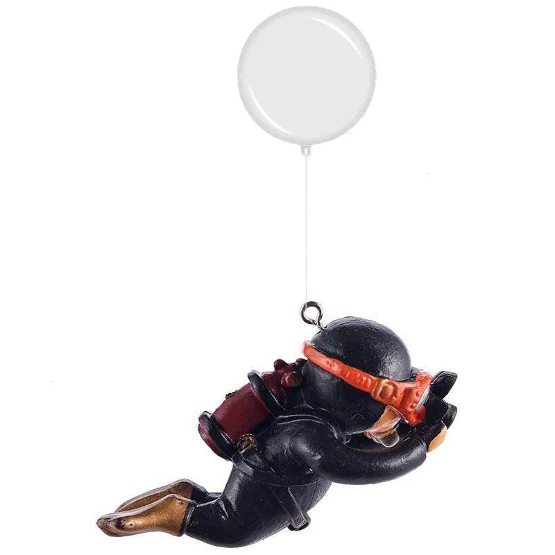 Mini Diver Glow Aquarium Decor with Floating Ball - My Store