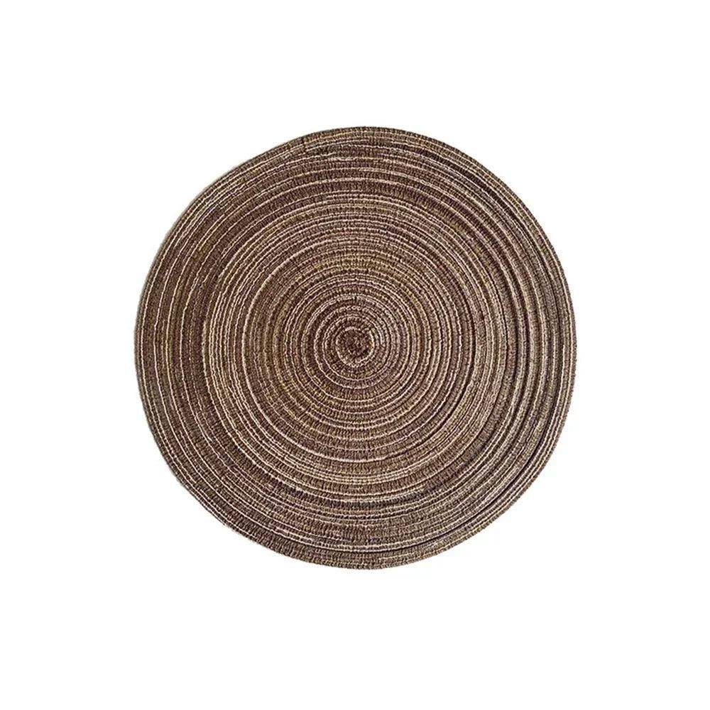 Round Woven Ramie Placemat - My Store