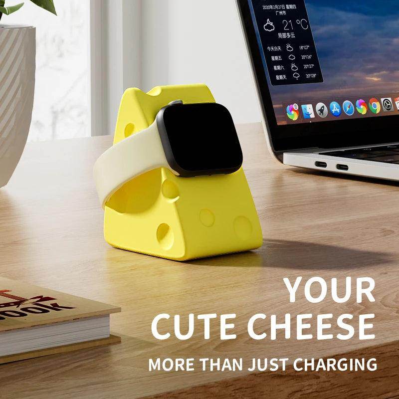 Cheese Base Apple Watch Charger Stand - My Store