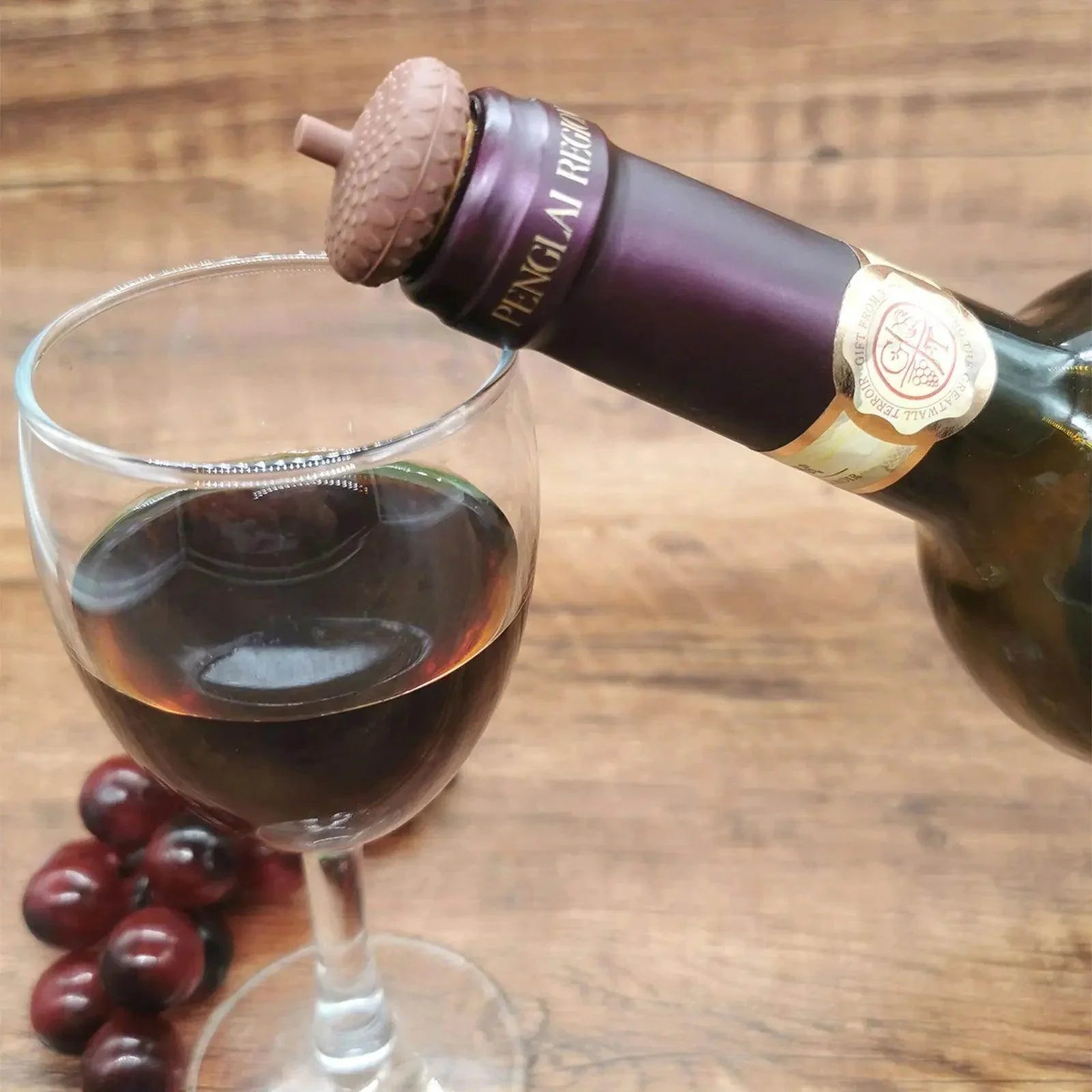 Creative Acorn Shape Wine Stopper - My Store
