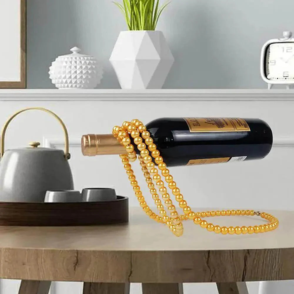 Pearl Necklace Wine Rack - My Store