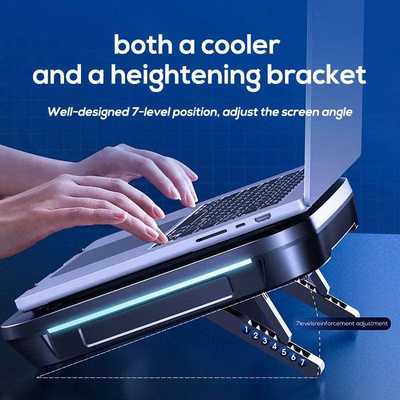 Powerful Gaming Laptop Cooling Stand with Strong Wind Fan - My Store