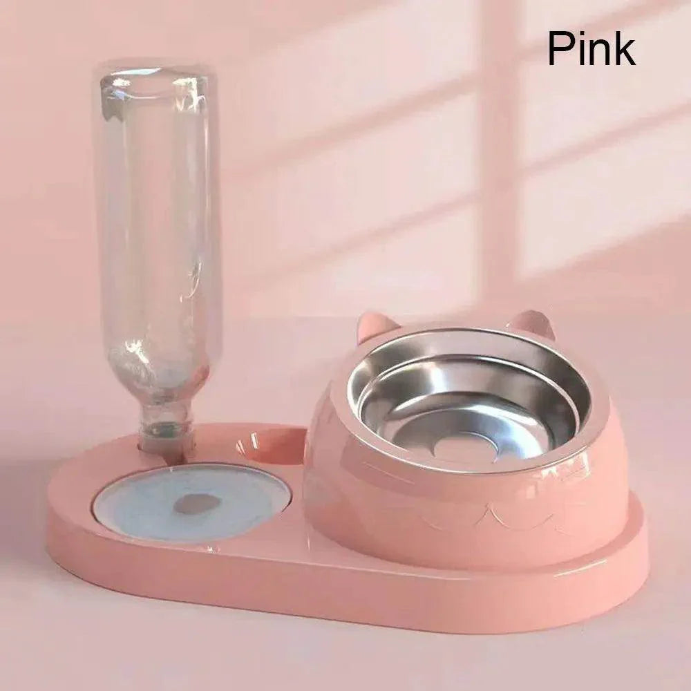 2-in-1 Cat Bowl Water Dispenser - My Store