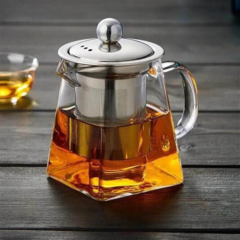Glass Teapot with Infuser Tea Set - My Store