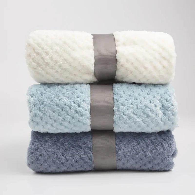 Soft Fleece Baby Blanket - Warm Swaddle Wrap & Stroller Cover - My Store