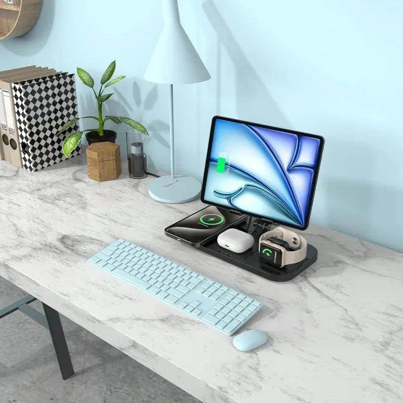 4-in-1 Foldable Wireless Charging Stand - My Store